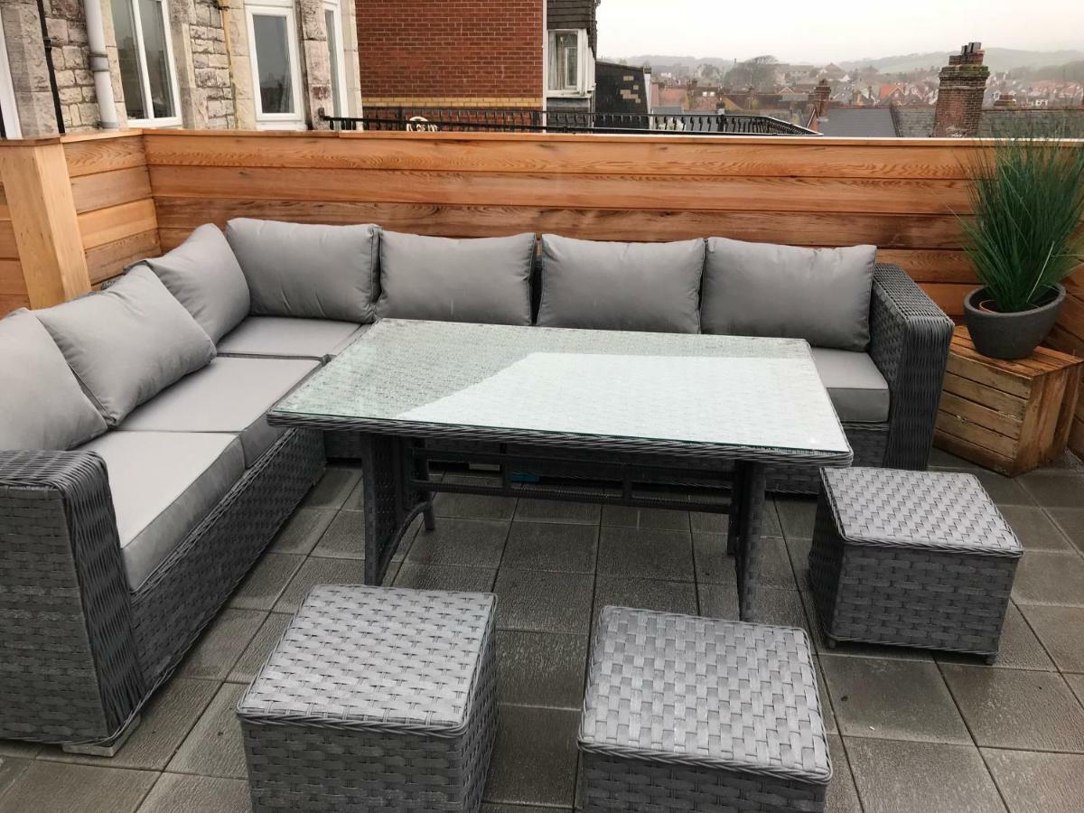 Appartamento Wight View, Flat 2 Rosslyn House Swanage Esterno foto