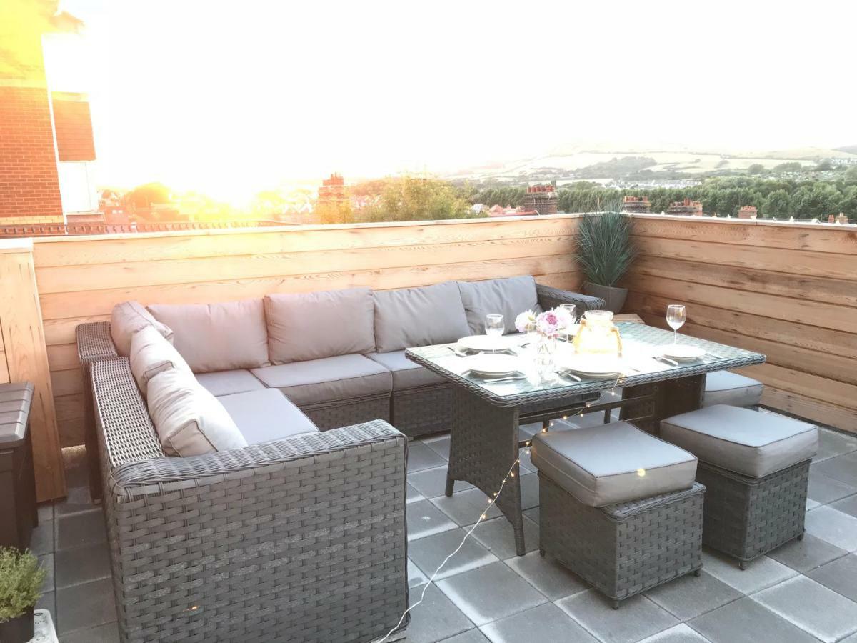 Appartamento Wight View, Flat 2 Rosslyn House Swanage Esterno foto